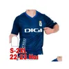 Yoga Outfit 22 23 Real Oviedo Heren voetbalshirts Jimmy Javi Mier Borja.S Daniel Aceves Home Blue Away voetbalshirt korte mouw U Otlgh