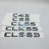 カーリアトランクエンブレムバッジクロムレターメルセデスベンツAMG C CLK CLSクラスC43 C55 CL55 CLK55 CLS63229Aのためのステッカー