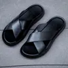 Slippers Italiaans Voor Mannen 2023 El Strand Zomer Schoenen Hoge Kwaliteit Big Size 47 Slip Op Licht Flats Mannelijke flip Flops