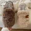 Slippers Yasuk Herfst Winter Mode Dames Heren Casual Zachte Indoor Slippers Harige Antislip Warme Dikke Eenvoudige koppels Unisex J230728