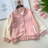 Jackets Fashion Baby Girl Cotton Jacket Infant Toddler Child Outwear Spring Autumn Baseball Uniform Casual Clothes Coat 210Y 230728