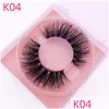 Badverktyg Tillbehör 8 D Cross Mink Eyelashes Soft Real 3D Lashes False Dramatic Wispy Fake Eye Makeup Cilios Faux Cils Drop Del Dhjrt