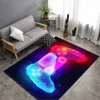 Alfombras de fantasía para consola de juegos, alfombra para sala de estar, manija de videojuego, alfombrilla para puerta de entrada de habitación de Gamer, alfombra suave antideslizante R230802