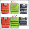 Reflective Safety Supply Wholesale High Visibility Vest Clothing Hollow Grid Vests Warning Working Construction Drop Deliver Delivery Dhm75