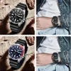 orologio al quarzo da uomo cinturino in silicone di lusso quadrante ad anello ingranaggio orologio da uomo d'affari 41mm orologio da uomo in acciaio inossidabile prospex militare s297Z