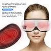 Massager Eye 6D Smart Air Bag Vibration Masager Eye Care Instrumen Ogrzewanie Bluetooth Muzyka łagodzi zmęczenie i cienie z ciepłem 230728