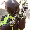 Hela Vemar Carbon Fiber Leather Racing Off-Road Gloves Riding Gloves Motorcykel med full fingerhandskar Cykelhandskar 4 färger M 3004