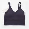 2023-0077Classic Populaire Fitness BH Butter Soft Vrouwen Sport Tank Gym Crop Yoga Vest Schoonheid Terug Schokbestendig Met Verwijderbare Borst Pad groothandel