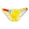 Men's swimwear Ice Silk Bikini Briefs Super Thin Transparent Underwear Panties Sexy Gay Mens Swimwear Swimsuit Swim Bathing Trunks Desmiit DM 230727