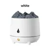 Humidificateur de volcan d'aromathérapie créatif de 400 ml avec veilleuse à flamme - Parfait pour la maison, le yoga et le bureau !