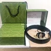 2023 Luxury Belt Designer Women's Business Style Cintura da donna Moda primo strato in pelle bovina con fibbia in rame Cintura da donna con scatola 105-130cm