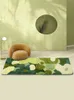 Carpets 3D Stereo Area Rug for Living Room Green Carpet Bedroom Bedside Floor Mat Anti-slip Modern Shaggy Rugs Home Decor R230726