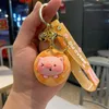 패션 블로거 디자이너 쥬얼리 창조적 실리콘 귀여운 만화 빵 작은 돼지 키 체인 휴대 전화 키 체인 끈 열쇠 고리 키 링 도매 ys120