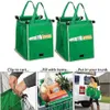 Składana torebka TOTE wielokrotne użycie worków do przechowywania wózek do klipu do spożywczej torby zakupowe new246a