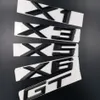 New Car Styling ABS Black X1 X3 X5 X6 Rear Boot Emblem Auto Badge Sticker2691