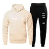 Designer Mens Survêtements Pull Pantalon Ensemble Basketball Streetwear Sweatshirts Costume De Sport Marque Lettre IK Bébé Vêtements Épais Sweats À Capuche Hommes Pantalon BA7Q