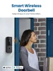 N8 Doorbell Camera Two-Way Audio Motion Detection Wireless Home Security Surveilance Camera App Control 1080p Smart Video Doorbell With Chime