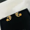 Fashion Earrings for Women Luxury Designer Earrings Multicolor c Letter Jewelry for women Diamond wedding gift