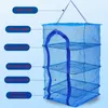 Fishing Accessories 40x40x65cm 35x35x65cm Foldable 4 Layer Fish Dryer Fish Mesh Dryer Hanging Net for Vegetable Anti Flies and Larvae 230729