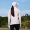 T-shirts pour femmes 2023 femmes Protection solaire refroidissement été grand manteau UPF 50 chapeau séchage rapide sport