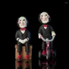 Décorations intérieures Saw Horror Figurin Car Doll Billy Mini PVC Figurines Figure Collection Toy Décoration Accessories238i