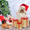 Vorratsflaschen H7EA Set mit 3 weihnachtlich beleuchteten Geschenkboxen Dekoration mit Stecker für Urlaub, Hochzeiten, Hof, Inneneinrichtung