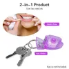 Other Oral Hygiene Dental Floss with Key Chain for Gum Care Teeth Cleaning Portable Flosser Oral Care Kit Hygiene Clean Wire 50pcs/set 230728