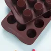 Bakvormen 1Pc Siliconen Mal Snoep Chocolade Schimmel Pan Jello Pindakaas Cup Gebak Cake Decorating Tool Keuken Accessoires