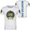 T-shirty męskie Mongolia T-koszulka Numer nazwy Mng T-shirt Country College Tekst Po ubrania DIY Free Custom Made Nation Flag Mn Mongol Mongolian 230728