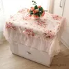 Table Cloth Romantic Bedside Table Cover High Quality Small Fresh Bedside Table Cover Multi Purpose Tablecloths Lace Modern Style Tablecloth R230819