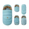 Sleeping Bags Winter Footmuff Removable born Bassinets Envelope For Discharge Thicker Warm Outing Stroller Baby Bag 0 3 Years 230727