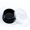 Verpackungsflaschen 3G L Leere Gläser Flasche mit Schraubdeckel Deckel Kosmetikbehälter Glas Make-up Probenbehälter für Lidschatten Lippenbalsam Tropfen Otpci