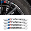 4PCS 자동차 휠 스티커 전원 성능 BMW E46 E46 E90 E60 E39 E36 F30 F10 F20 X5 E70 E53 M G30 E91 E34 F31 E30 E923504