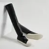 boot,new simple versatile candy over knee elastic boots autumn and winter boots