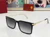 Realfine888 5A Eyewear Catier CT0384S Square Frame Luxury Designer Sunglasses For Man Woman With Glasses Cloth Box