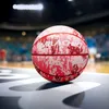 ボールズストリートバスケットボールボール標準サイズ7人の女性用ピンクバスケットボール青少年子供クールアウトドア屋内バスケットボールトレーニング230729