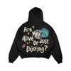 Mens Hoodies Sweatshirts Y2K letter planet print hooded sweater female Gothic retro high street loose casual Harajuku hiphop trend ins 230727
