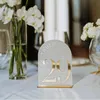 Other Event Party Supplies Arched Shape Table Numbers - Gold Wedding Table Numbers with Stands - 3D Table Numbers - Wedding Reception Decor 230728