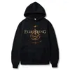 Hoodies للرجال 2023 EST ELDEN RING GAME LOGO PRINT ATTREWEAR MEN