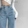 Women's Jeans Women's jeans wide leg cotton Denim clothing 2023 new street clothing retro high waist men's fashion straight pants Z230728