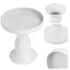 Dinnerware Sets Single Cake Pan Decorative Plates Serving Platter Jewelry Tray Holder Footed Round Stand Pie Mini Server