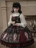 Blouses pour femmes Vintage gothique élégant Lolita Blouse femmes dentelle douce maille col montant chemises haut Girly Harajuku croix arc à manches longues
