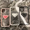 Cell Phone Cases Designer Transparent Phone Cases For IPhone 14 13 12 11 14Pro 14Plus 14ProMax Clear IPhone Case Metal Letters Mobile Phone Shell Z230728