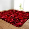 Teppiche, roter Rosen-Teppich, Mädchen-Schlafzimmer-Teppich, Heimdekoration, Wohnzimmer-Teppich, Esszimmer-Küchenmatte, Gaming-Teppiche, 100 x 150 cm, R230728