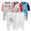 Rompers Baby Boy Clothes Multiple Cotton Born Romper Girl Full Sleeve Jumpsuit Pyjamas Cartoon 012m 230728