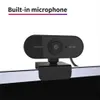 Webcams Webcam pour Android TV ordinateur portable Web avec microphone télécaméra PC caméra travail réunion vidéo à domicile