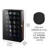 Watch Winders 24 Automatic Watch Winder Large Capacity Luxury Watch Collection Box High-end Seven Color LED Lights Manual PE Piano Paint 230727
