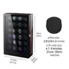 Watch Winders 24 Automatic Watch Winder كبيرة السعة الكبيرة مربع مجموعة الساعات الفاخرة مربع سبعة ألوان LED LED يدوي PE PIANO PAINO 230727