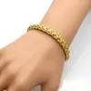 Bangle Fashion Women Женщины с открытым цветом Золотые браслеты извергли