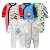 Rompers Baby Boy Clothes Multiple Cotton Born Romper Girl Full Sleeve Jumpsuit Pyjamas Cartoon 012m 230728